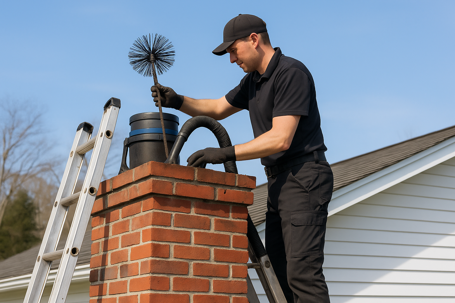 Chimney masonry repair