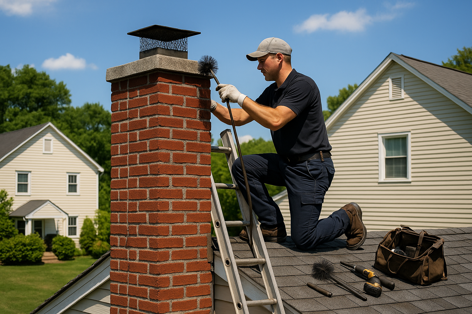 Chimney sweeping