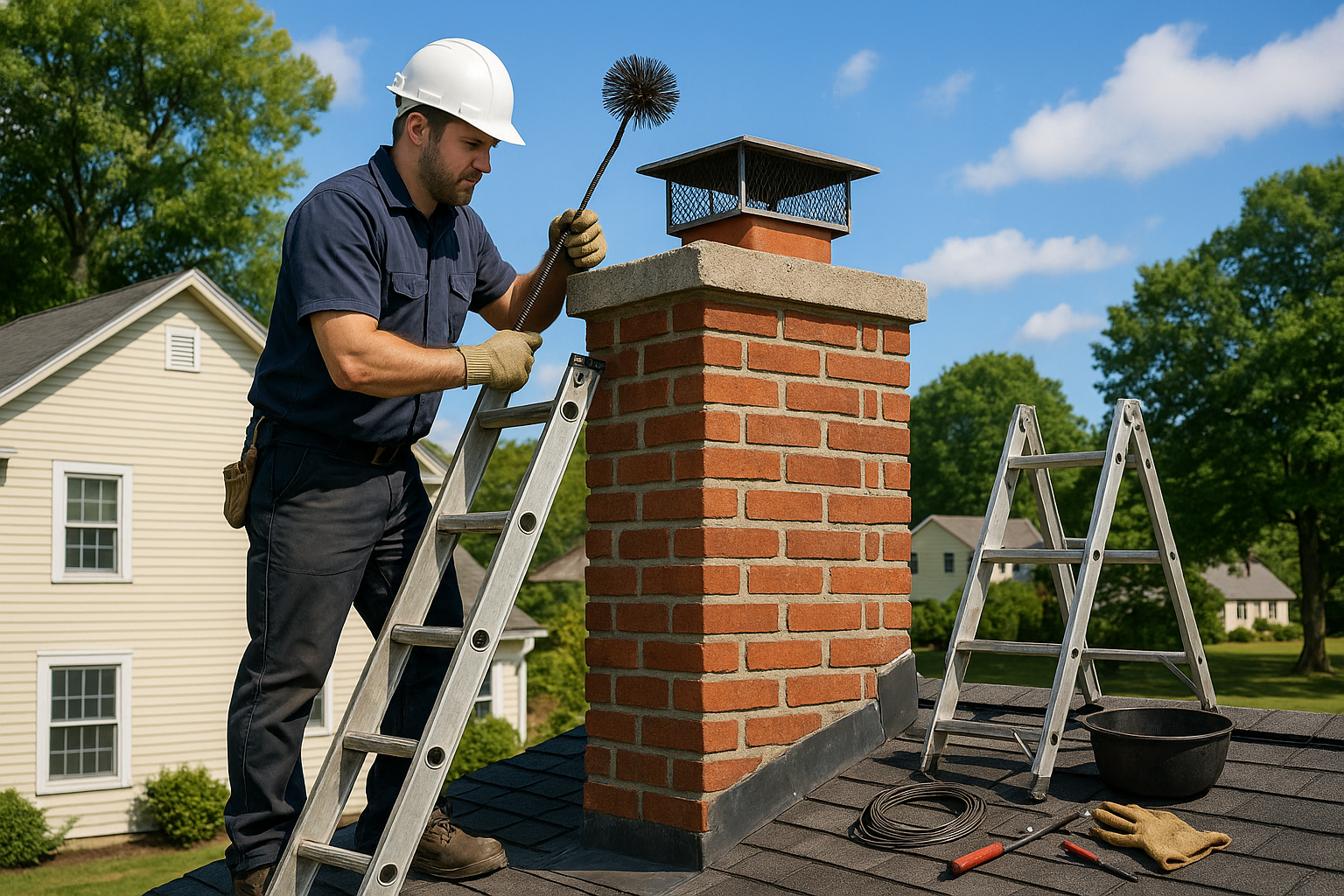 Inspector using camera