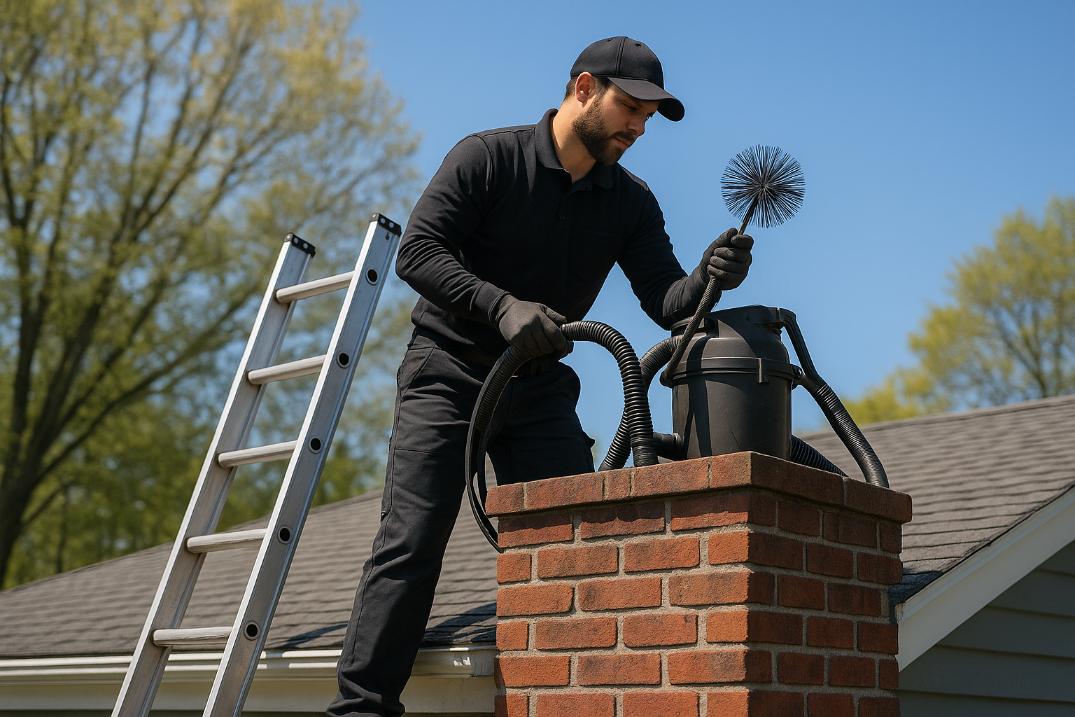 Chimney cap and crown replacement